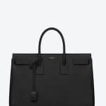 Saint Laurent Black Classic Sac De Jour Bag