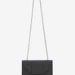 Saint Laurent Black Silver Chain Betty Mini Bag