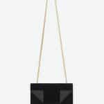 Saint Laurent Black Suede and Leather Betty Mini Bag