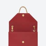 Saint Laurent Red Gold Chain Betty Medium Bag 2