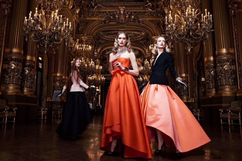 Dior Fall 2013 at the Opera de Paris