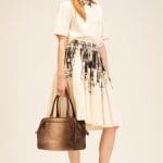 Bottega Veneta Edoardo Walnut Madras Sfumato Brera Bag 1 - Resort 2014