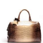 Bottega Veneta Croc Duffle Bag