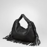 Bottega Veneta Nero Fringe Large Veneta Bag