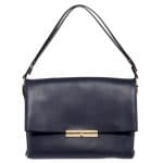 Celine Navy Calfskin Blade Bag