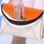 Dior Beige/Orange Flap Bag - Cruise 2014