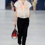 Dior Red Crocodile Diorisimmo Bag - Cruise 2014 Runway