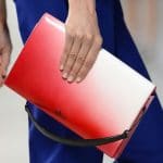 Dior Red Ombre Flap Bag - Cruise 2014