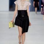 Dior Yellow/Black Bag - Cruise 2014 Runway