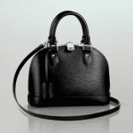 Louis Vuitton Black Epi Alma BB Bag