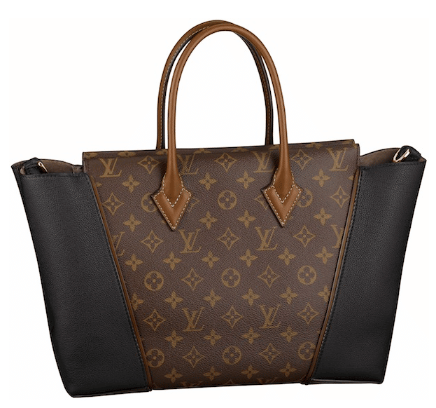 Louis Vuitton W Tote Monogram Tuffetage Leather PM at 1stDibs