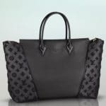 Louis Vuitton Black Tufted W Bag