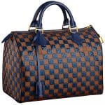 Louis Vuitton Blue Damier Paillettes Speedy 30 Bag