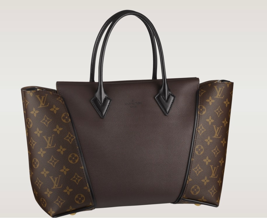 Louis Vuitton W Tote Monogram Tuffetage Leather PM at 1stDibs