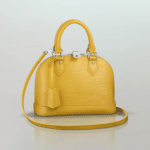 Louis Vuitton Citron Epi Alma BB Bag