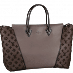 Louis Vuitton Gris Cuir Orfevre/Veau Cachemire W GM Bag