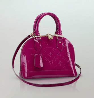 Louis Vuitton, Bags, Louis Vuitton Alma Bb Rose Velours
