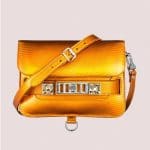 Proenza Schouler Orange PS11 Mini Classic Iguana Rainbow Bag