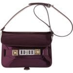 Proenza Schouler Plum PS11 Mini Classic Mirrored Bag