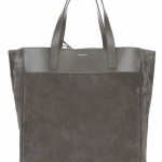 Saint Laurent Grey Classic North-South Shopping Bag