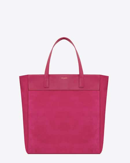 Saint Laurent Pink Classic North-South Shopping Bag