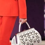 Prada White Embellished Doctor Bag - Fall 2012