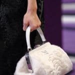 Prada White Fur Doctor Bag - Fall 2012