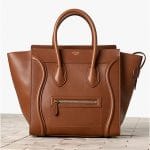 Celine Baby Calfskin Brown Mini Luggage Bag - Winter 2013