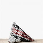 Celine Checkered Berlingot Twisted Clutch Bag - Winter 2013