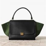 Celine Tricolor Emerald Green Calfskin Bag - Winter 2013