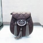 Chanel Burgundy Coco Sporran Small Bag
