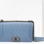 Chanel Light Blue Boy Bag - Spring 2013