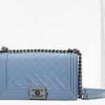 Chanel Light Blue Boy Bag - Spring 2013