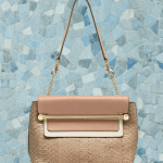 Chloe Sand Dune Python Clare Bag