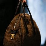 Prada Brown Tweed Bowler Bag - Fall 2013