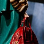 Prada Red Croc Bowler Bag - Fall 2013