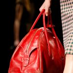 Prada Red Bowler Bag - Fall 2013