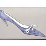 Dior Light Grey Andy Warhol Clutch Bag