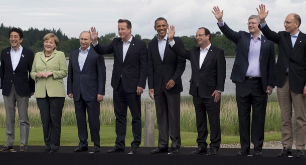 G8 Summit Leaders