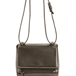 Givenchy Gun Metal Laminated Pandora Box Mini Bag