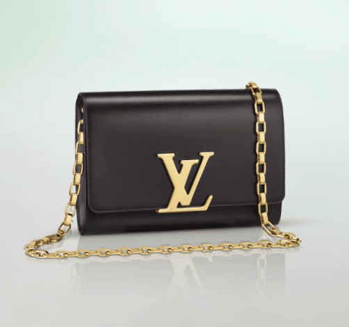 Louis Vuitton 2013 New Evening Clutch Chain Louise M94335 Black