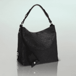 Louis Vuitton Black Monogram Antheia Leather Hobo PM Bag
