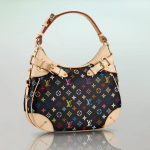 Louis Vuitton Black Monogram Multicolore Greta Bag