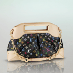 Louis Vuitton Black Monogram Multicolore Judy GM Bag