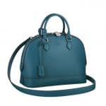 Louis Vuitton Bleu Canard Alma PM Taurillon Bag