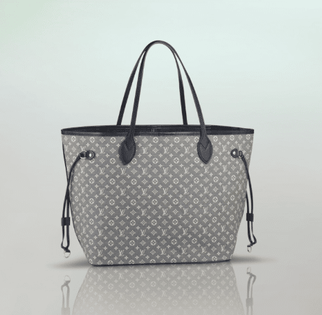 Louis Vuitton Encre Monogram Idylle Neverfull Grey Cloth ref.247036 - Joli  Closet