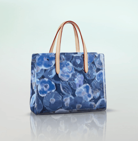 Louis Vuitton Monogram Flower Tile Cut-Out Mini Dress Blue. Size 42