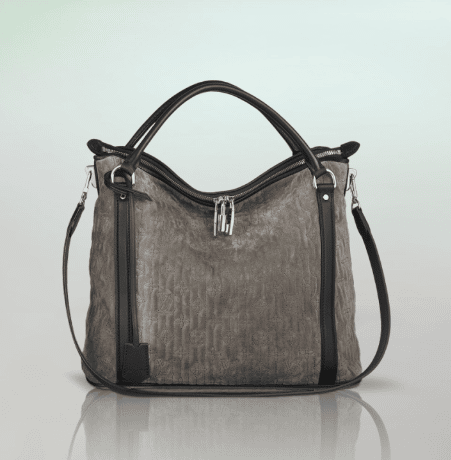 Louis Vuitton Granit Monogram Antheia Suede Ixia PM Bag