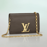 Louis Vuitton Gris Chain Louise Bag