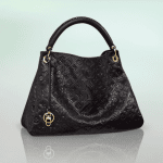 Louis Vuitton Noir Python Artsy MM Bag